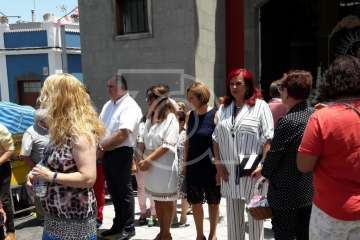 Telde rinde honores a su alcaldesa perpetua (Foto Miguel Florido)